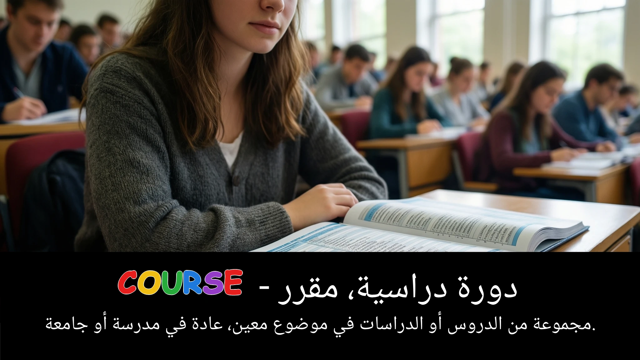 Arabic Illustration for course